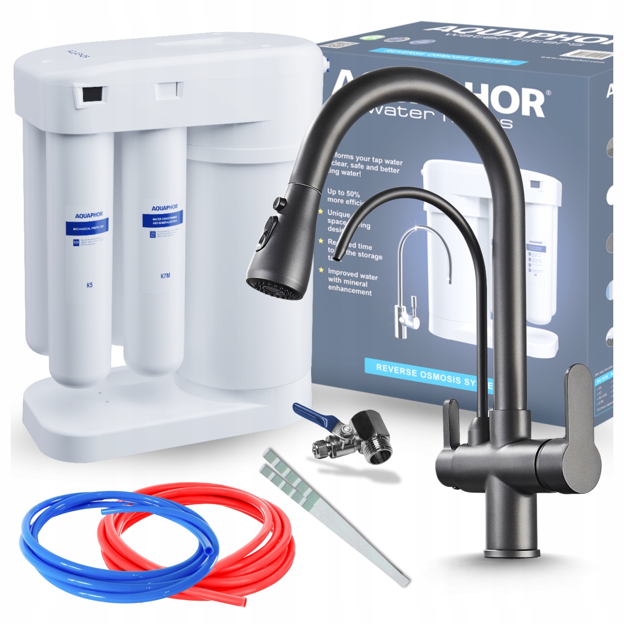 Systém Čištění Pitné Vody V Kuchyni Domu – Kompletní Sada S Baterií