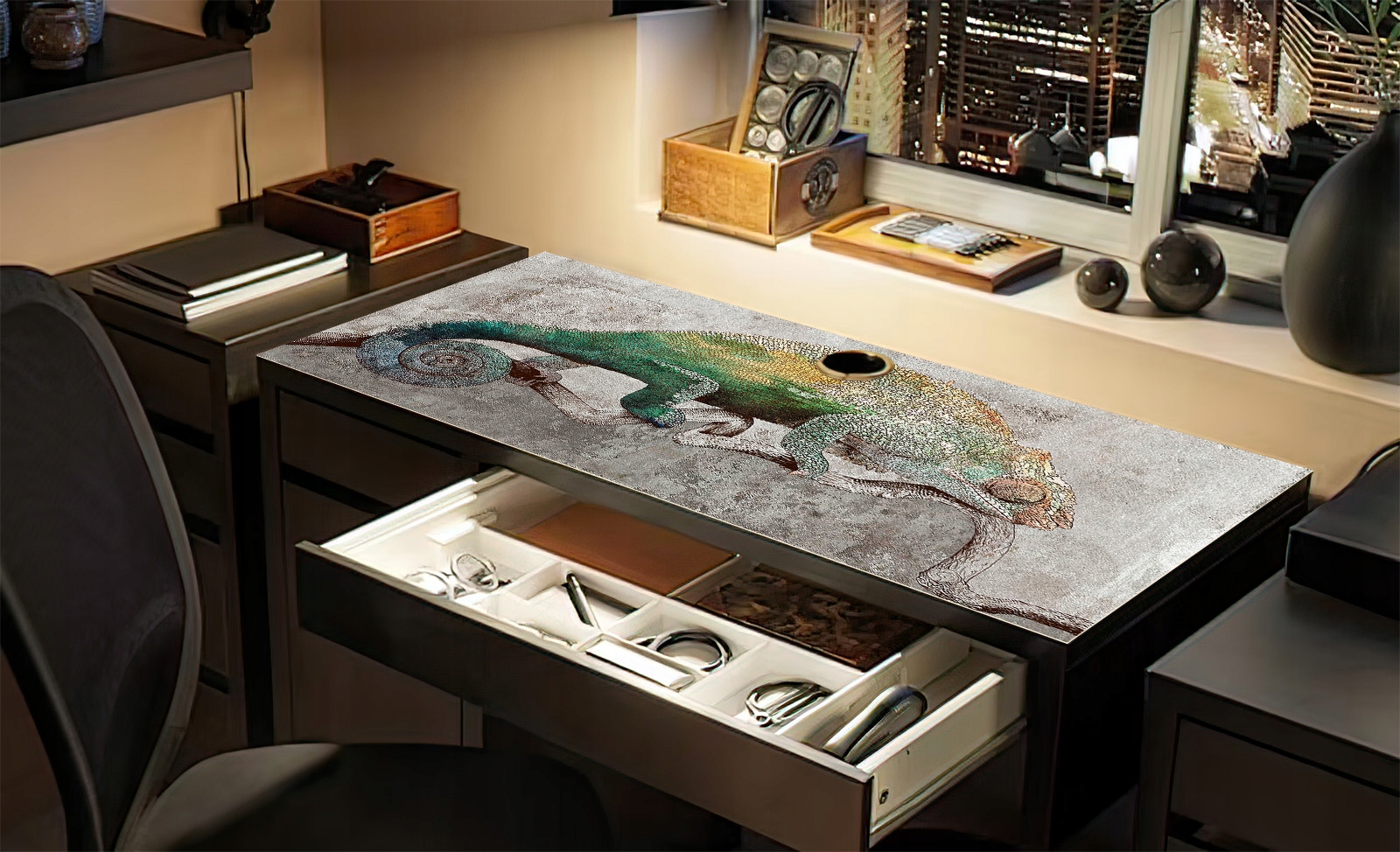 Mata Ochronna na Biurko ikea kameleon 105x50cm Marka matoMAT