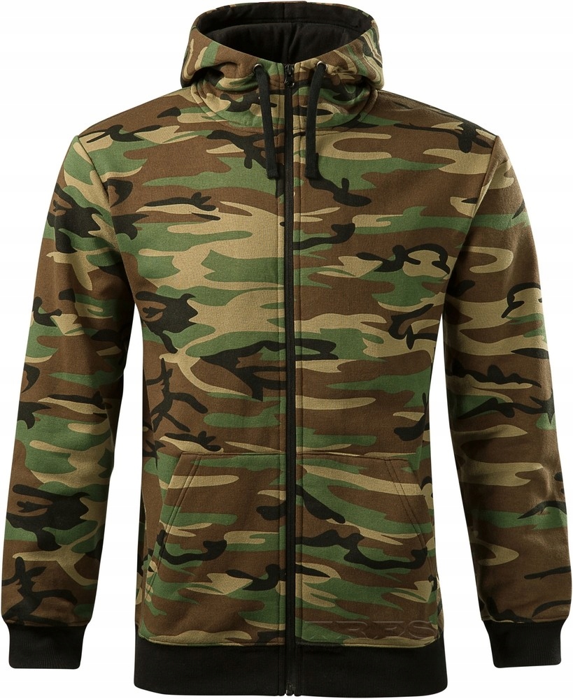 

Malfini Camo Zipper C19 bluza męska Moro XXL