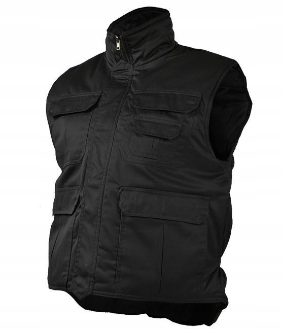 

Bezrękawnik Ocieplany Kamizelka Czarna 5XL