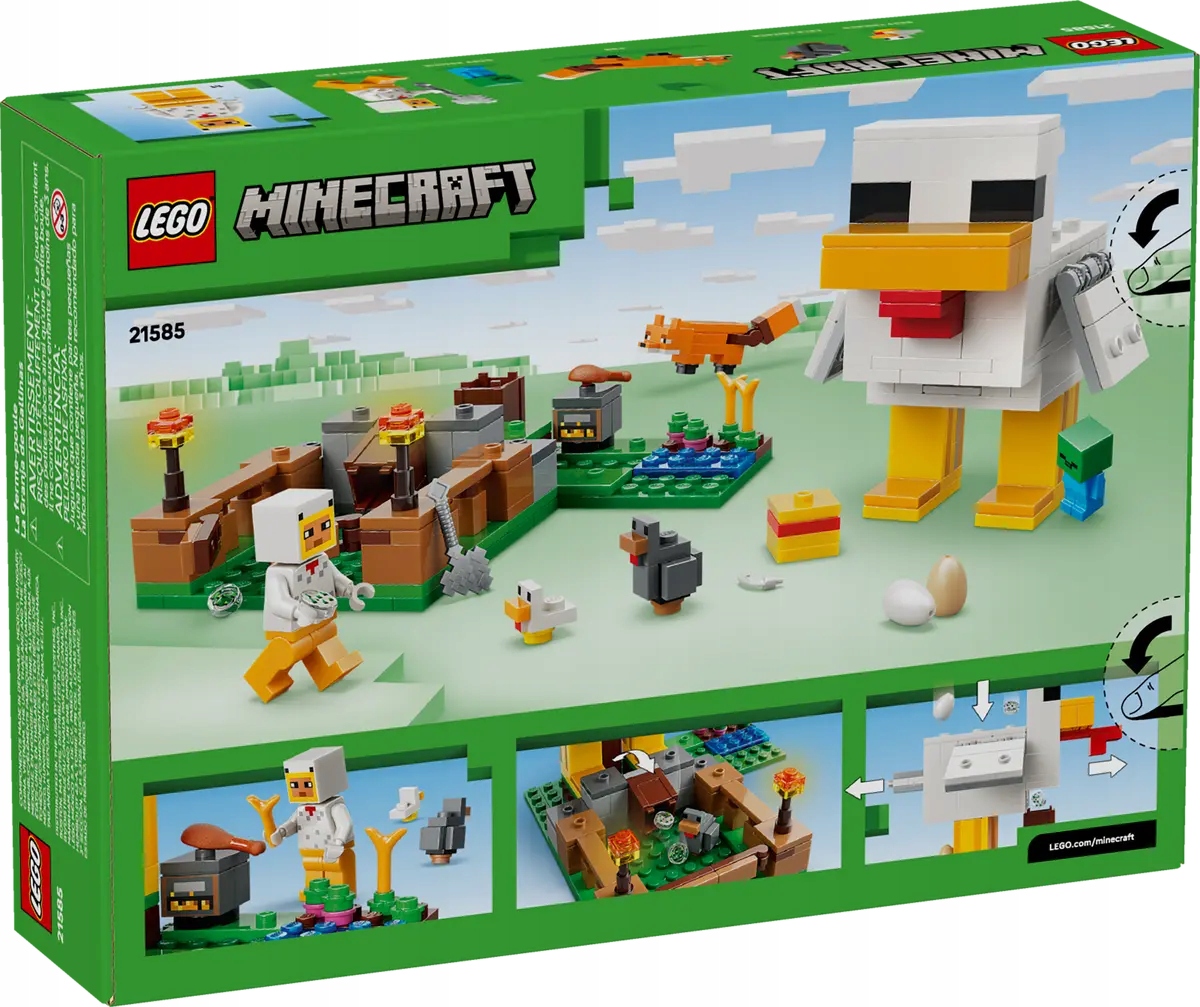 21585 Lego Minecraft Kuřecí farma