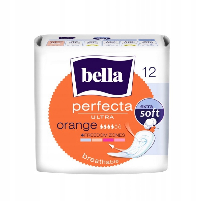 

Podpaski Bella Perfecta Ultra Orange 12 szt.