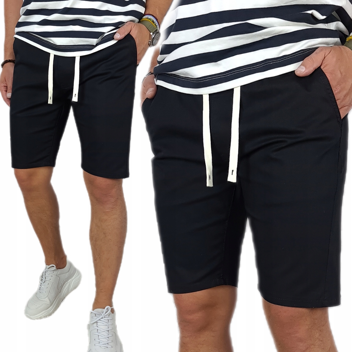 Krátké Kraťasy Klasické S Gumou Barvy XL