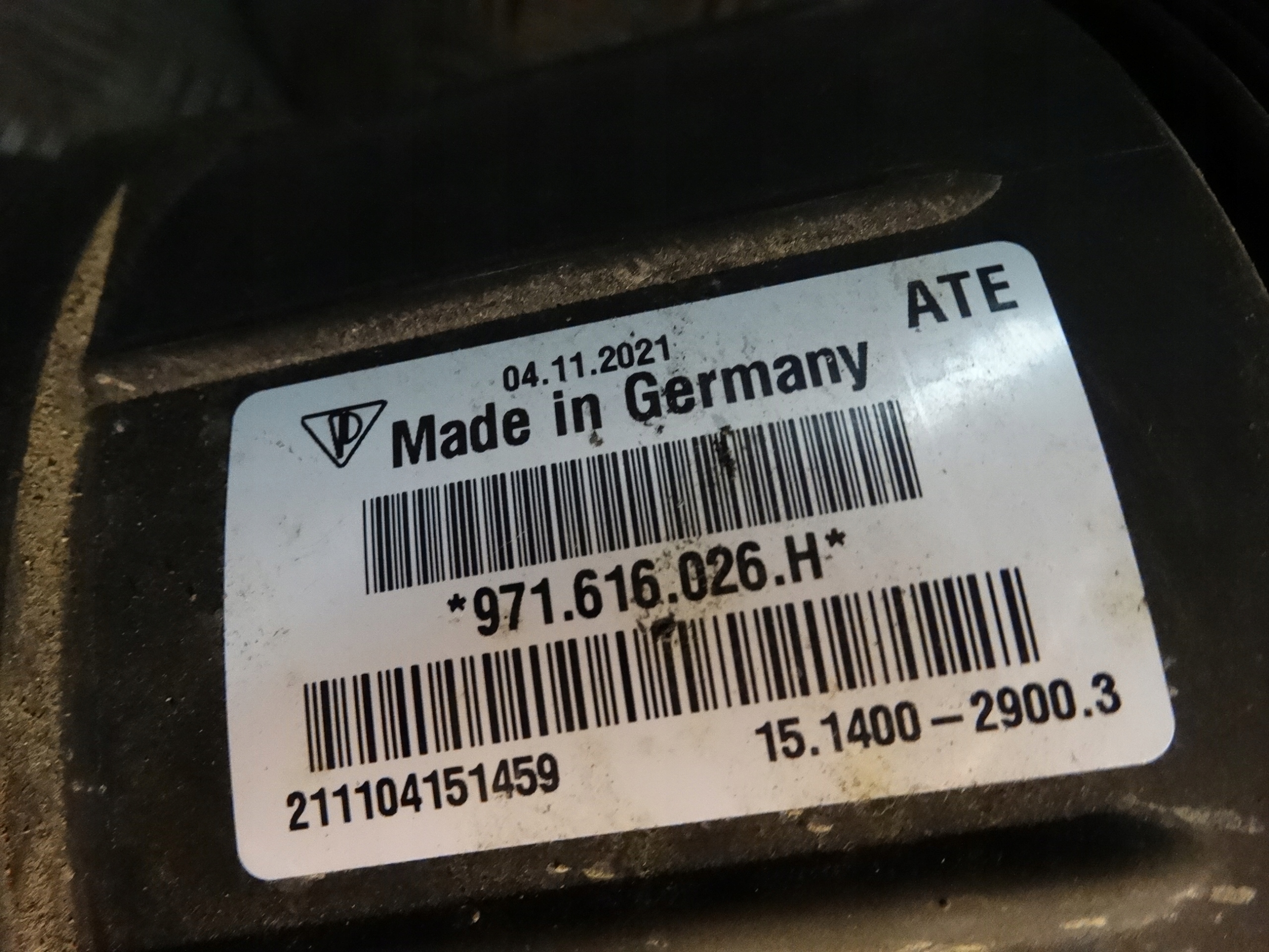 MIECH airbag rear right PORSCHE PANAMERA 971 1