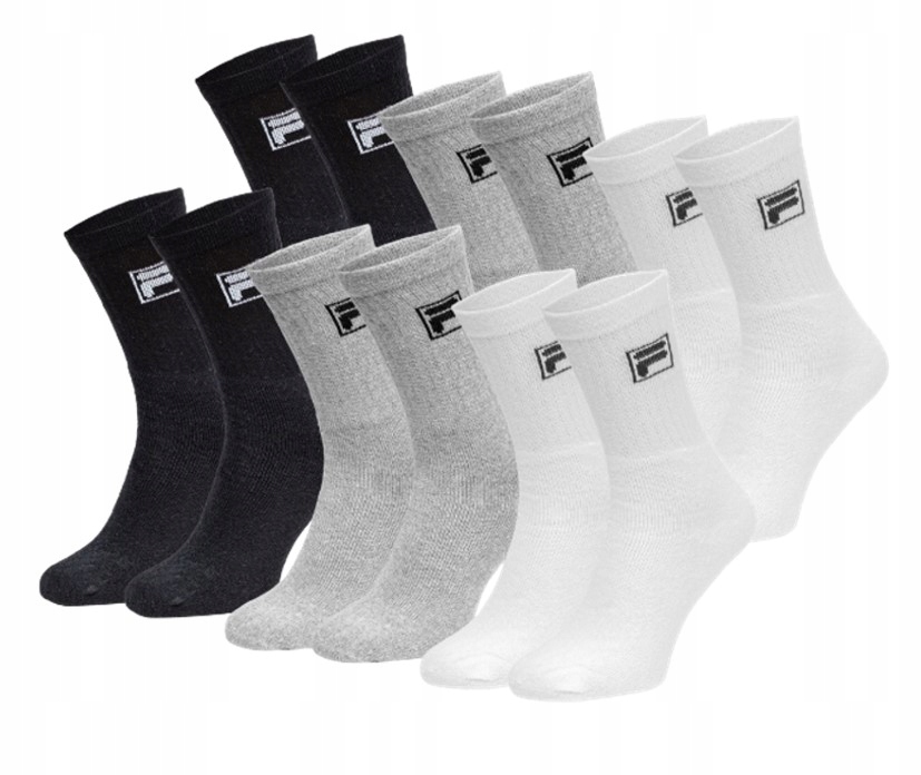 

Fila skarpety długie bawełna 6PAK r. 39/42 multi