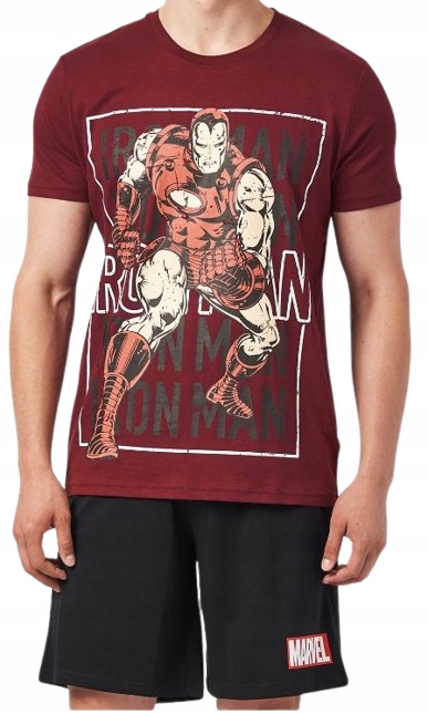 Vtipné Pyžamo Silák Borec Iron Man Pánské Pyžamo Marvel XXL