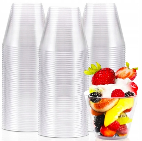 KUBKI do DESERÓW pojemnik FINGERFOOD 100ml 24sz