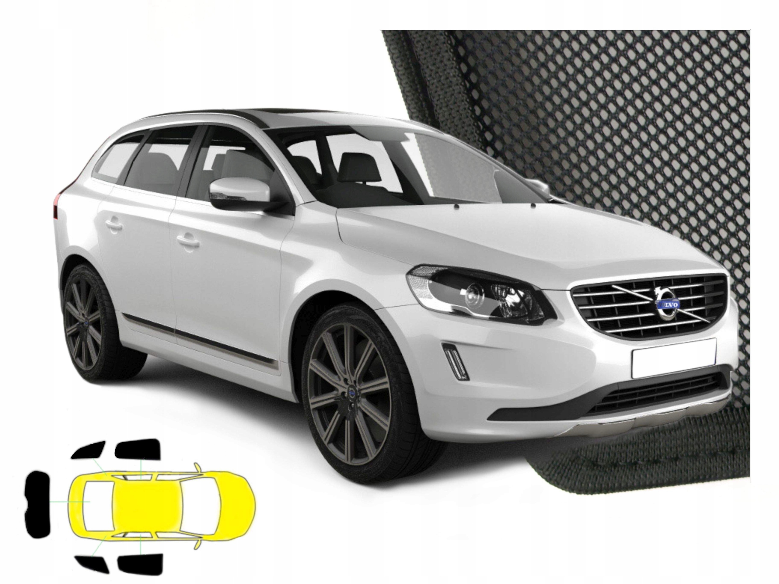 Krytky sluneční clony pro Volvo XC60 I