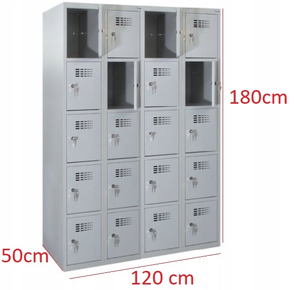 SZAFA METALOWA 20 skrytek socjal śniadaniowa -25% Marka Malow