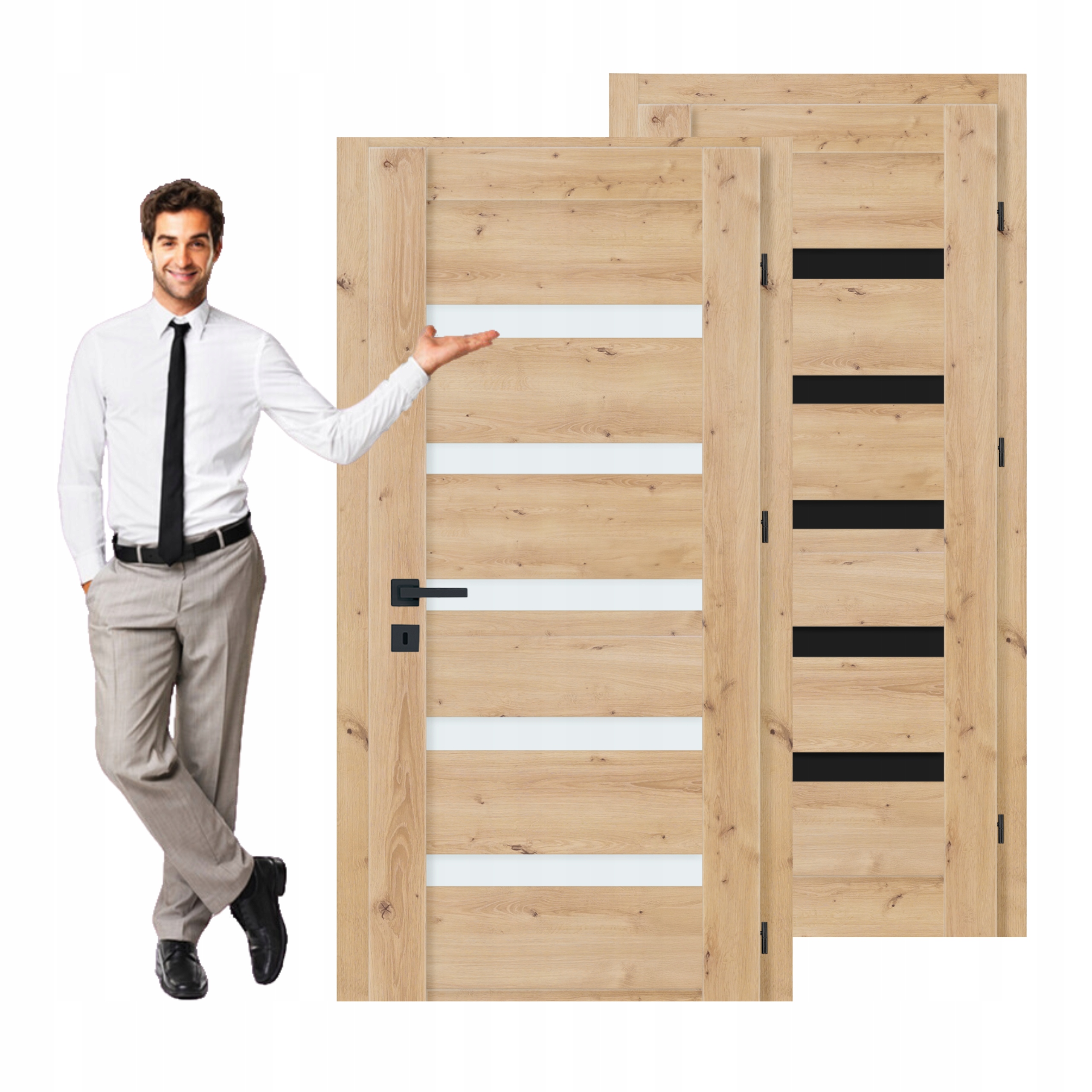 Interiérové dveře Fresno s možností zárubně a rámem Ram