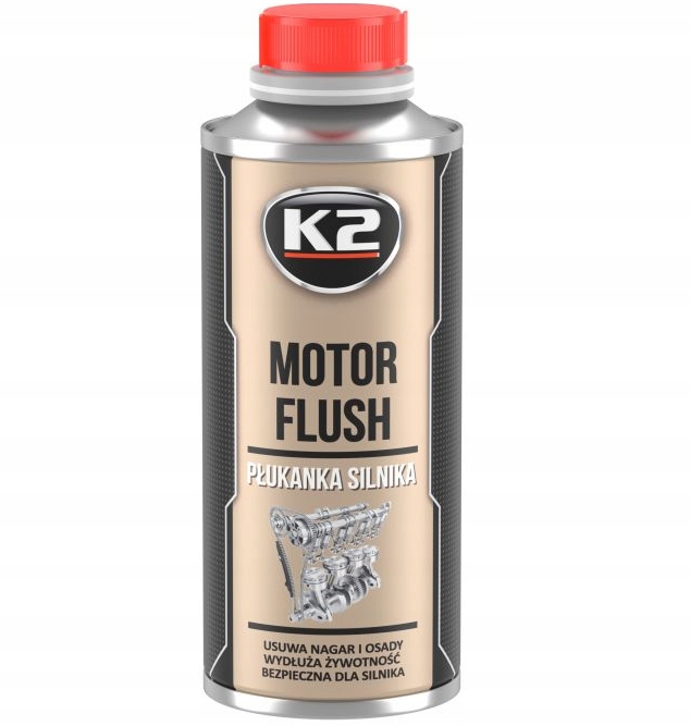 K2 MOTOR FLUSH PŁUKANKA DO SILNIKA ŚRODEK DO CZYSZCZENIA PŁUCZE SILNIK
