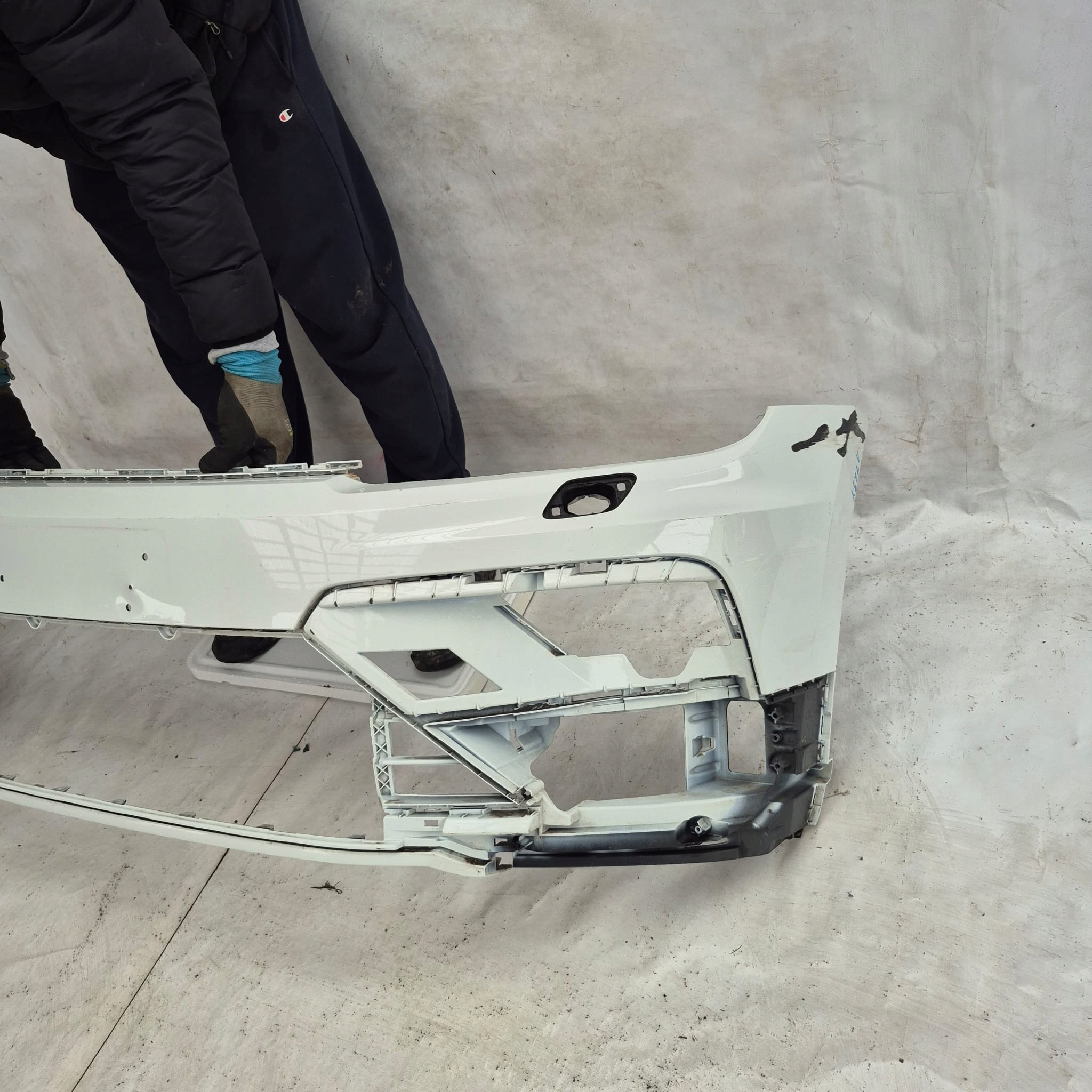 VW TIGUAN II 5NN R-LINE ALLSPACE 16- bumper front front washer