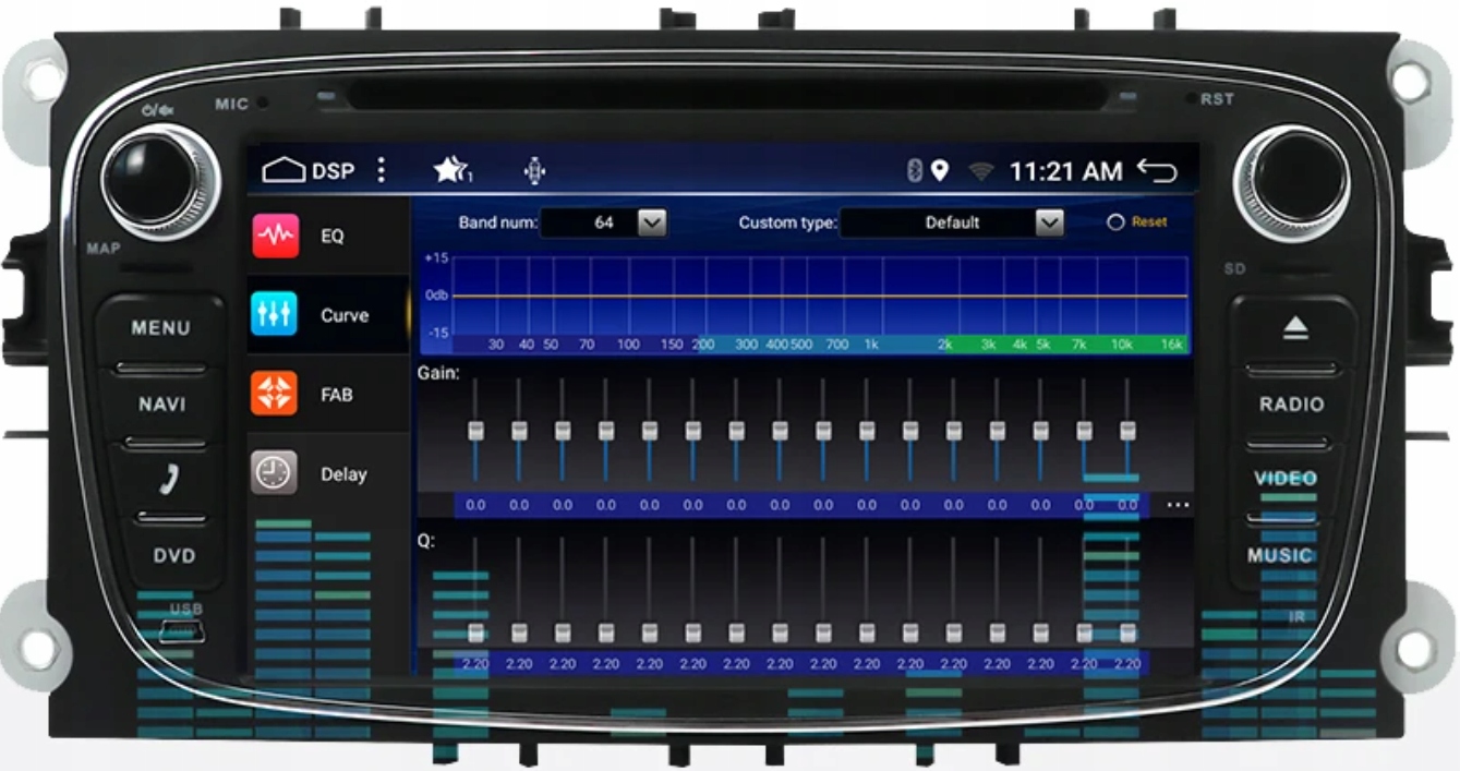 RADIO ANDROID 9 FORD MONDEO MK4 FOCUS 8 CORE 6/128 Rodzaj brak informacji