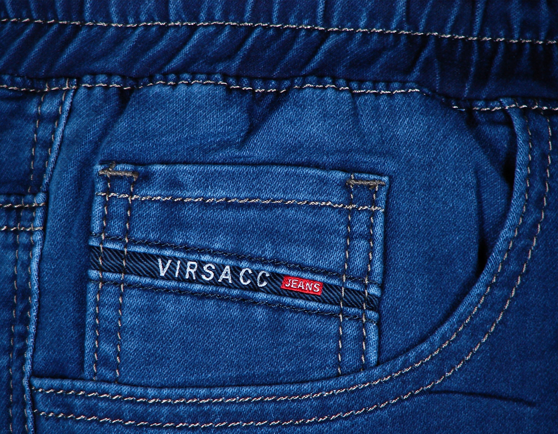 SPODNIE MĘSKIE JOGGER JEANS W39 ROZMIAR 3XL Długość nogawki długa