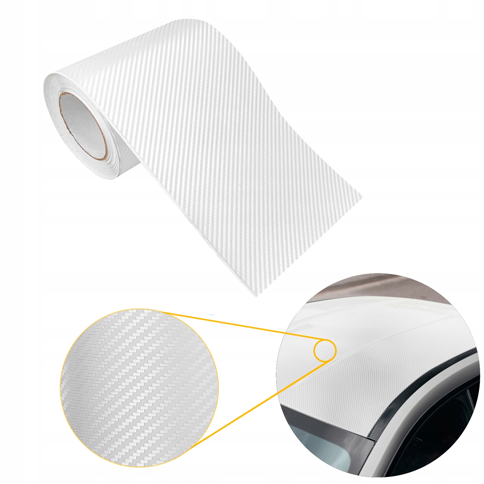 Fólie Automobilová na polepování auta 20 cm x 30 m Lepicí páska Lutherka Diy lišty