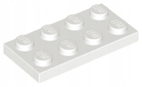 

Lego 3020 plytka 2x4 biały 1 szt Nowy
