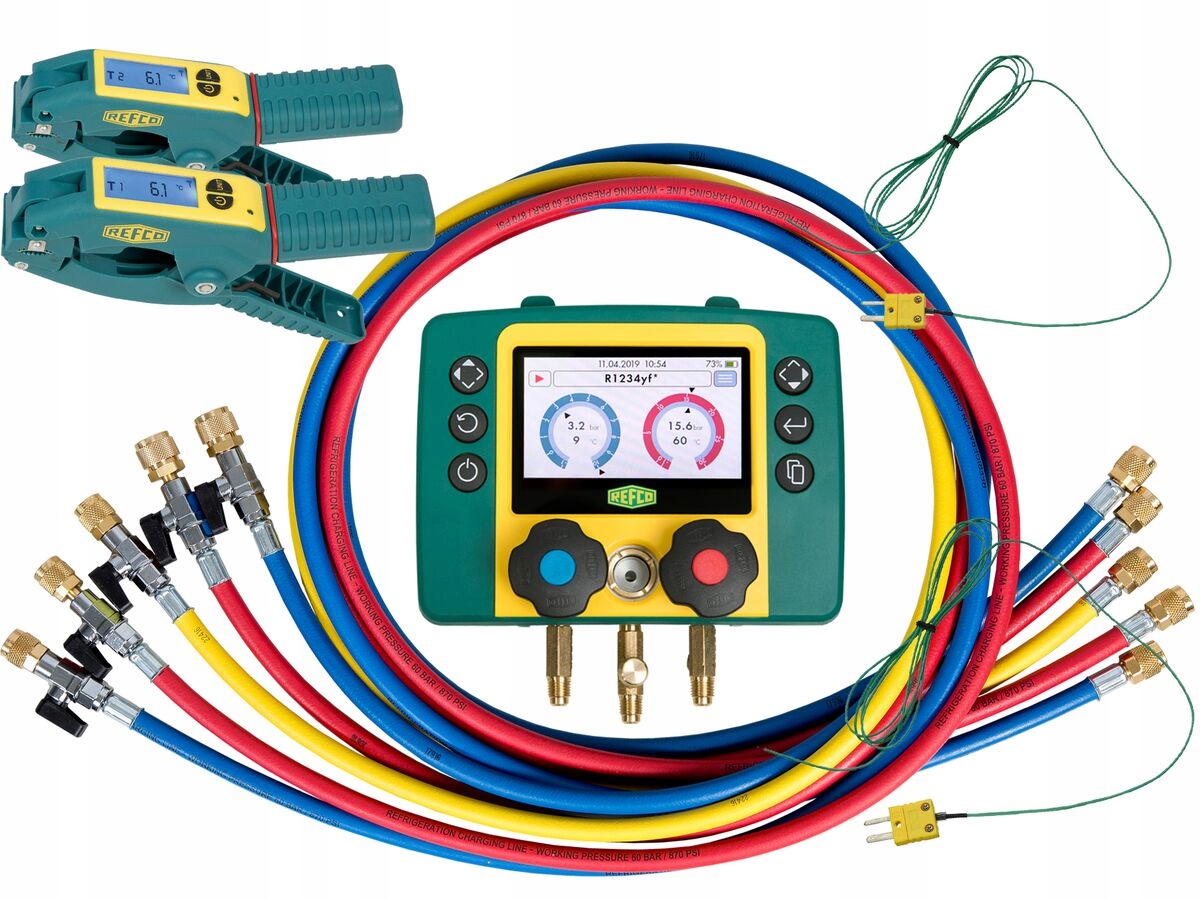 9807041 ZESTAW MANOMETROW REFCO REFMATE2 BLUETOOTH Part number 9807041