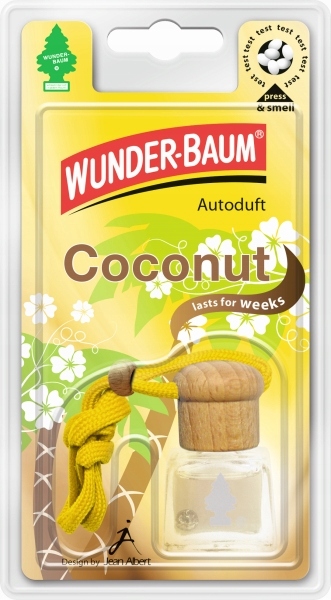WUNDER BAUM BOTTLE ZAPACH DO AUTA KOKOS ODŚWIEŻACZ Producent Wunder-Baum