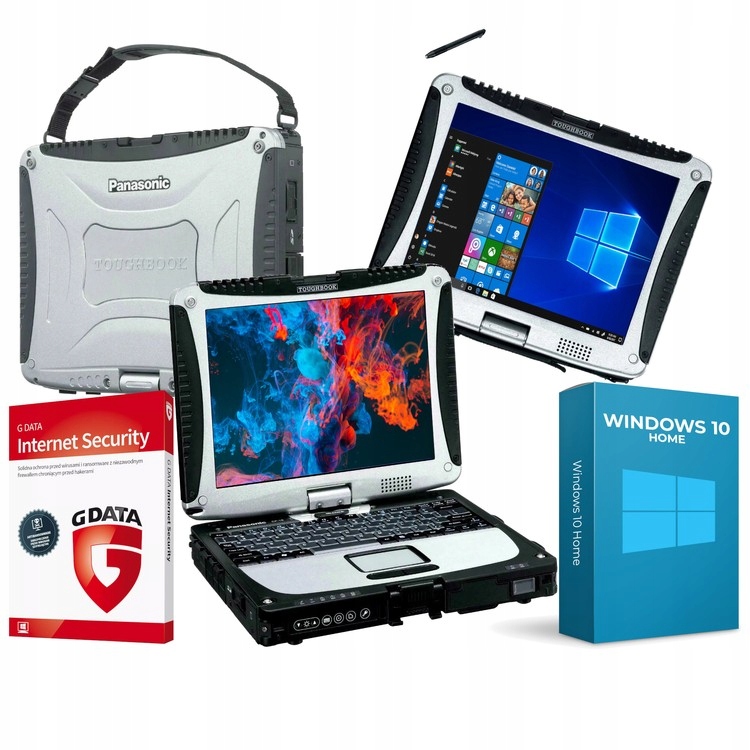 Dotykový Panasonic Toughbook CF-19 MK5 i5-2520M 8GB 480GB SSD Win10 + Dotykové Pero