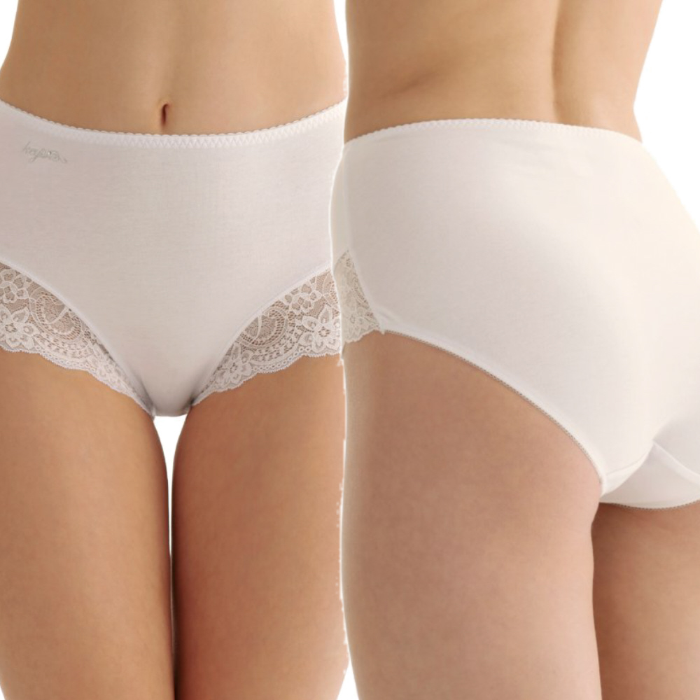 

Key figi bikini Lpf 111 2-pak wysoki stan beż