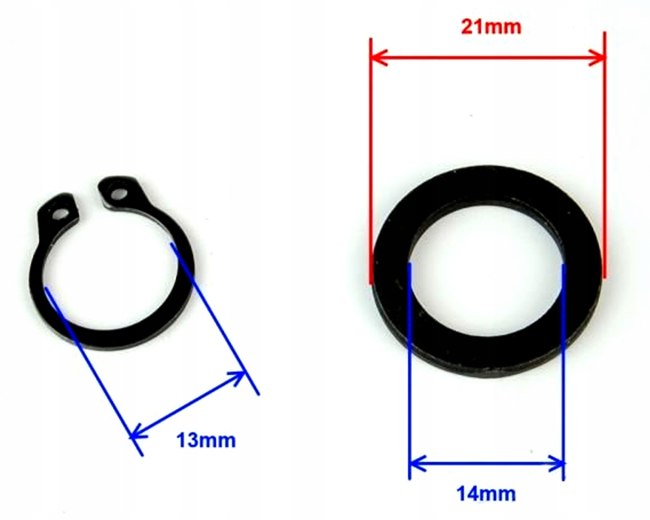 PODKŁADKA ZABEZPIECZENIE SEGER WAŁKA ROZRUSZNIKA STARTERA SKUTER GY6 4T Producent Wilmat