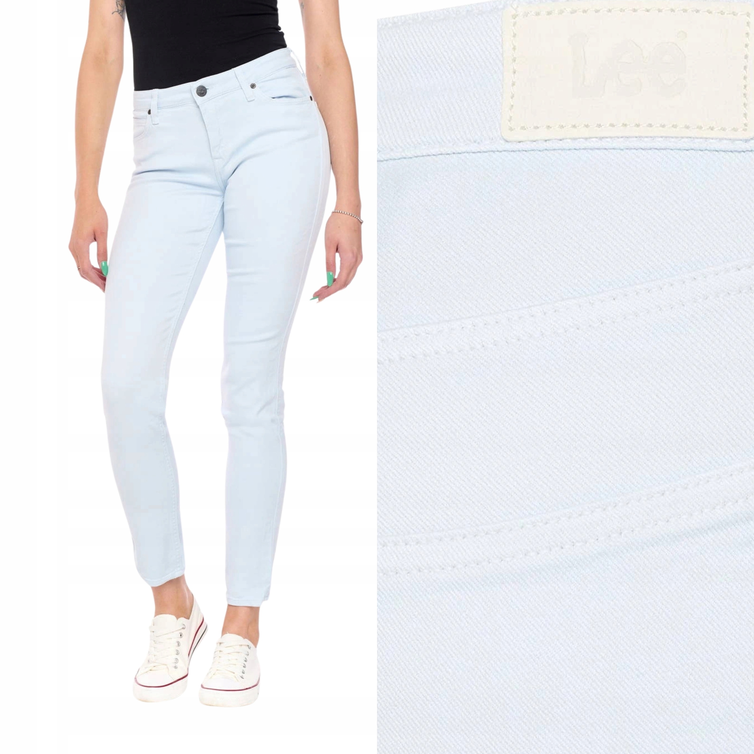 Lee kalhoty High Waist jeans Elly W25 L31