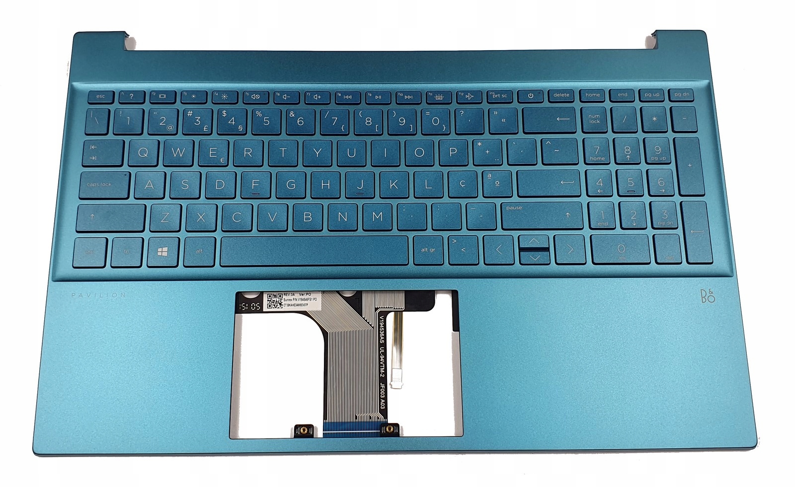 Hp Pavilion 15-EG 15-EH palmrest kryt klávesnice