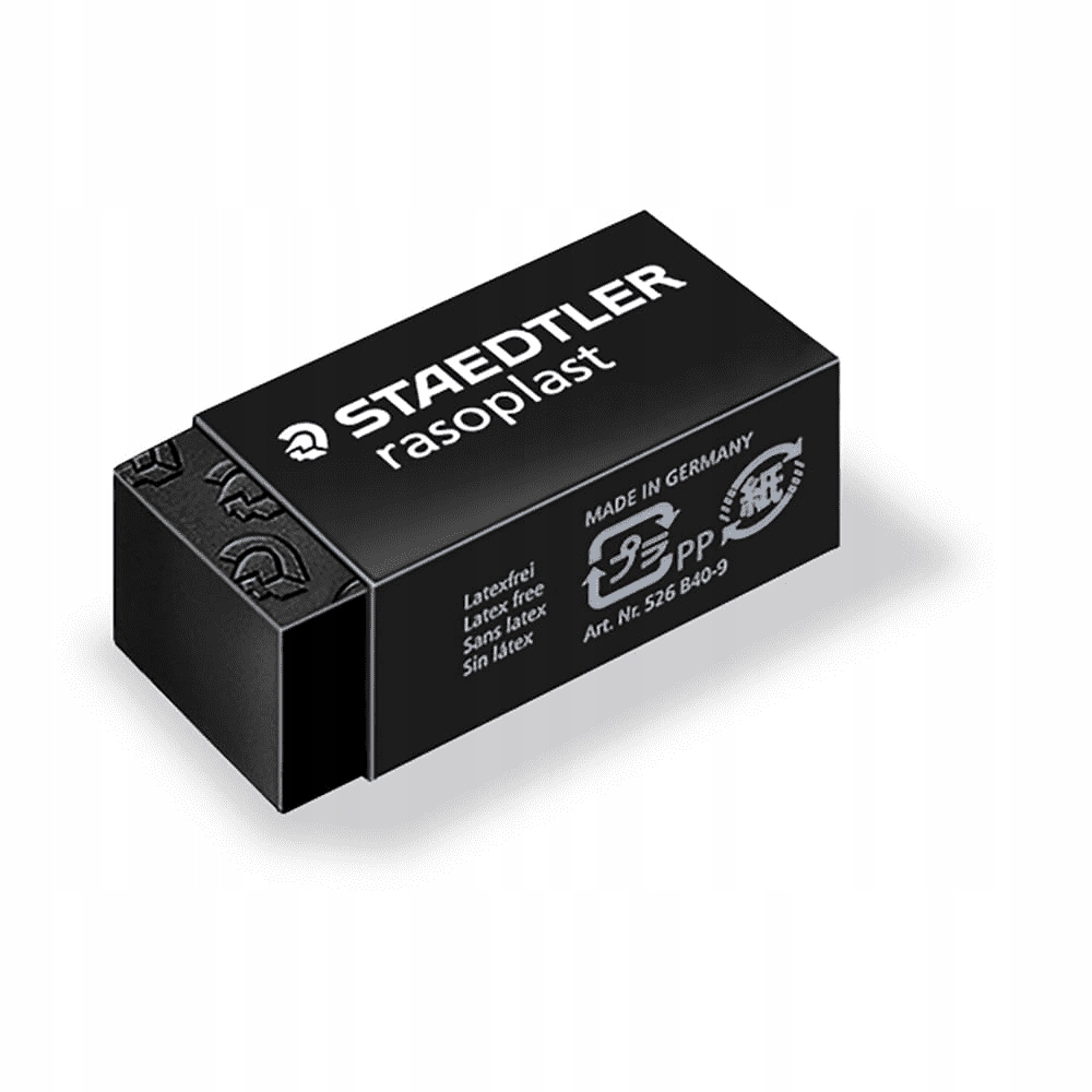 

Gumka do mazania Staedler Rasoplast B40 czarna