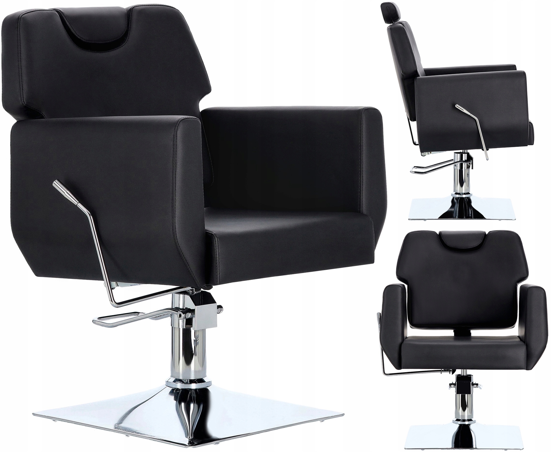 Fotel fryzjerski barberski hydrauliczny do salonu fryzjerskiego Xavier