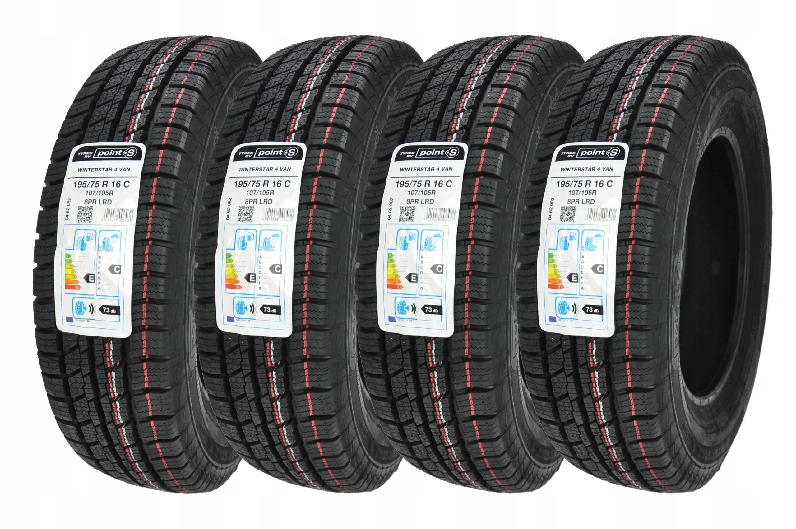 

4 x 195/75R16C 107/105R Winterstar 4 Van Zima