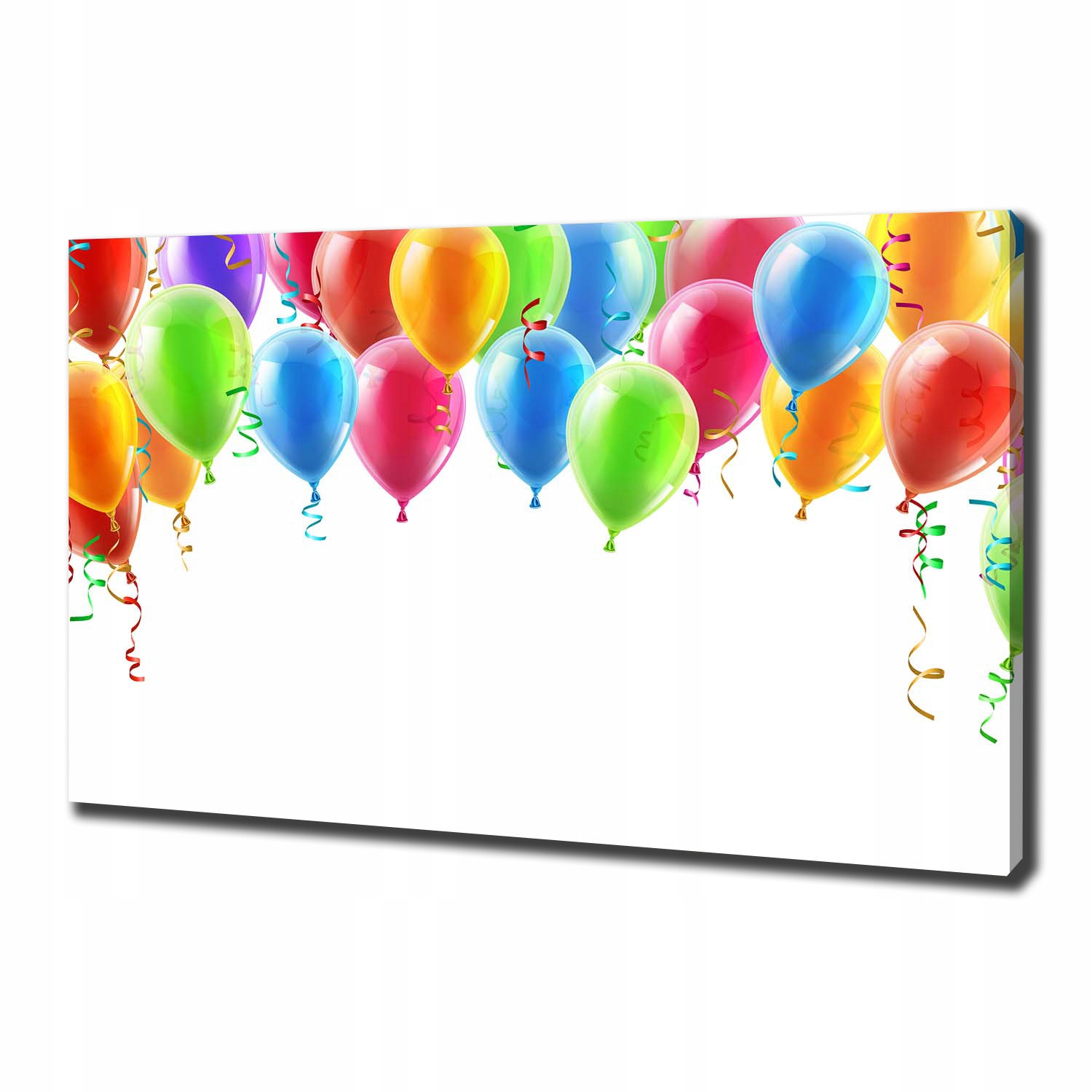 

Foto obraz na płótnie Kolorowe balony 100x70 cm