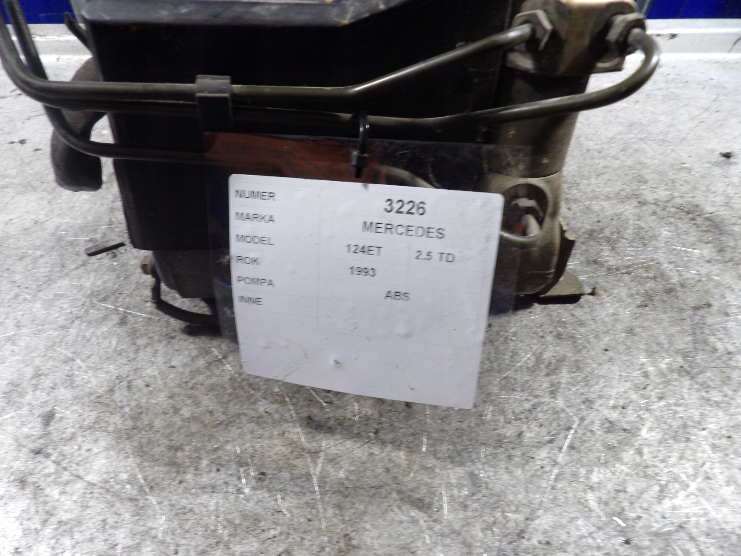 Mercedes 124ET Pompa ABS 2,5TD kombi 0265200043