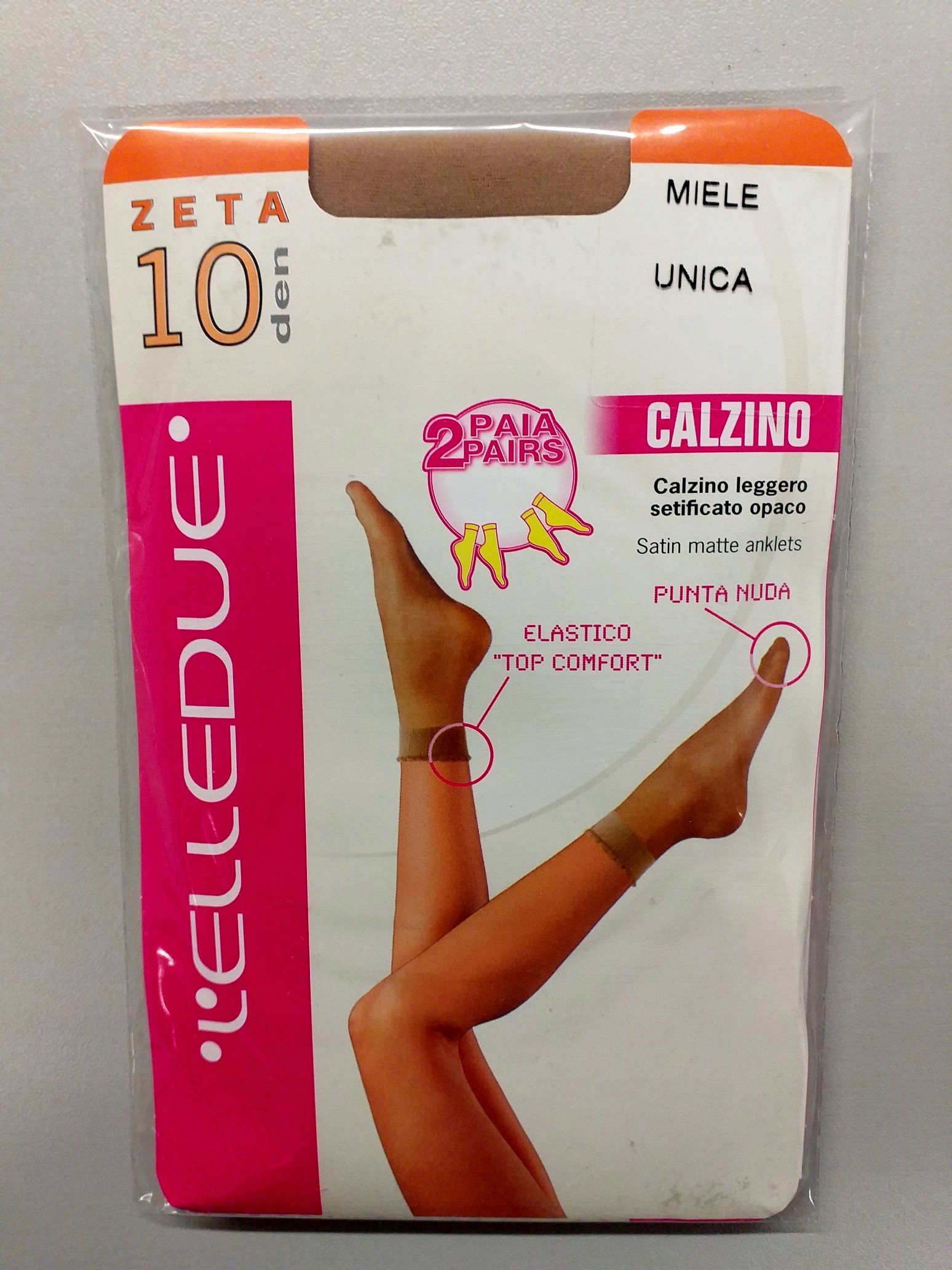 

Elledue Zeta 10 Skarpetki dam. Dore Roz.:One size