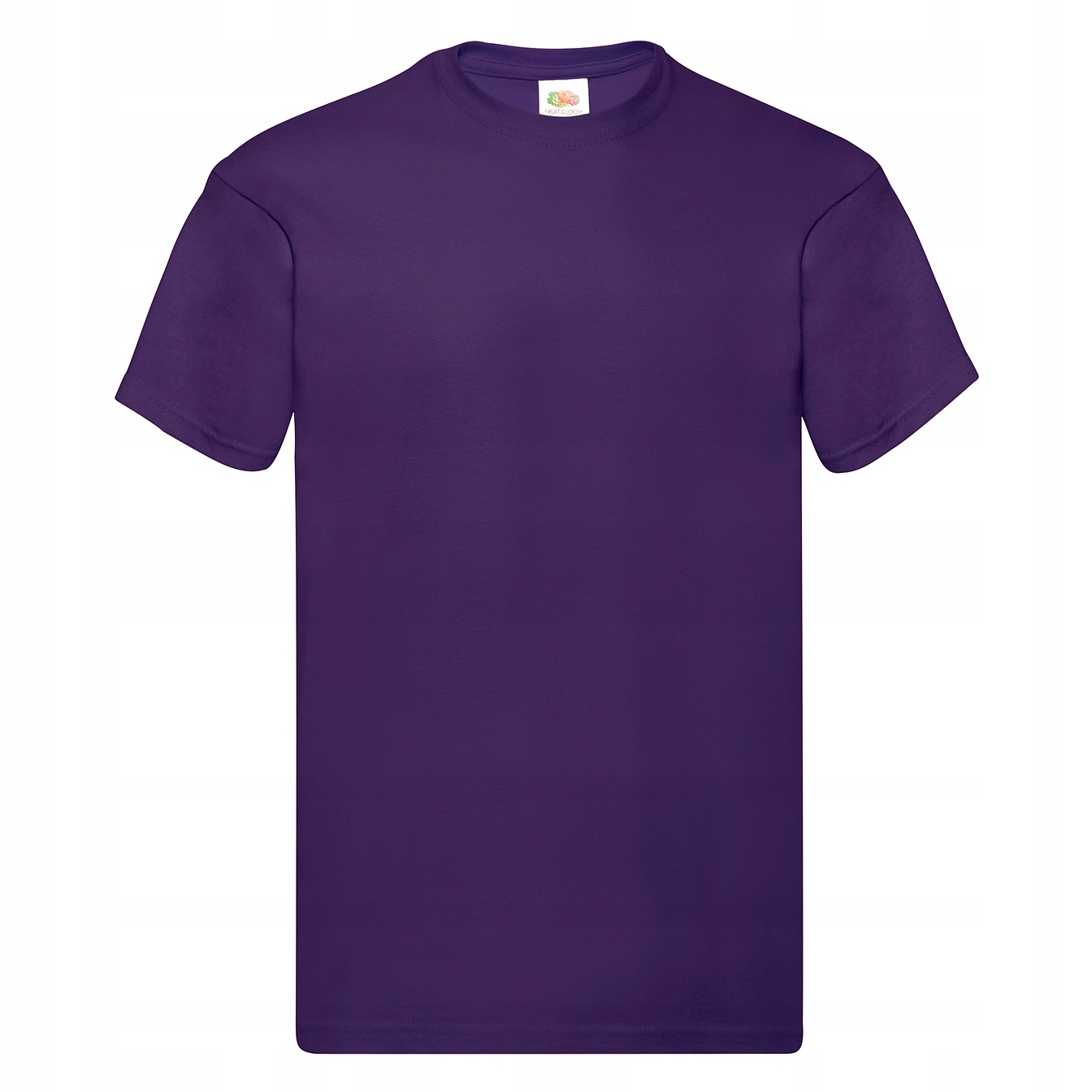 T-SHIRT KOSZULKA FRUIT OF THE LOOM purple L