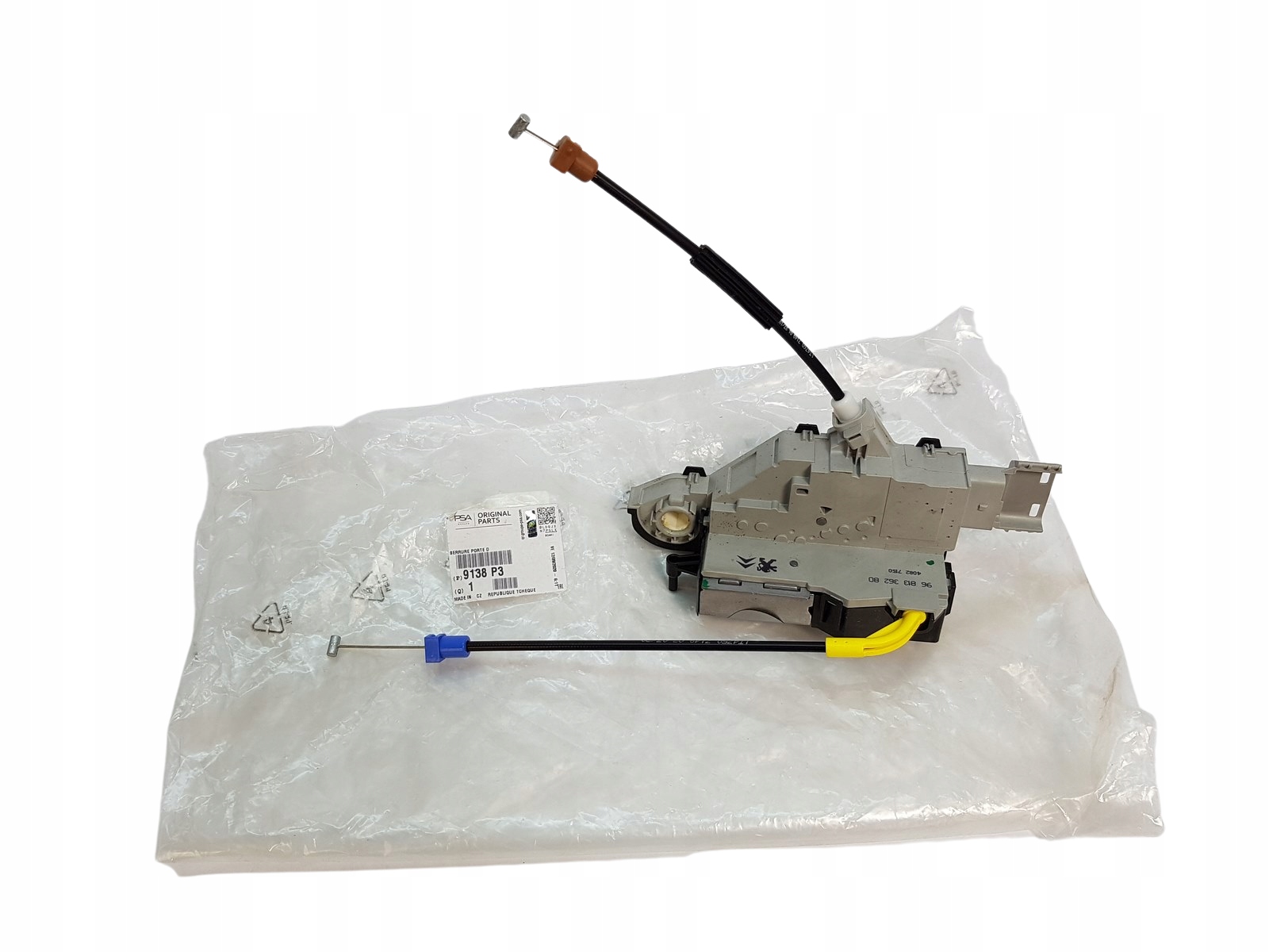 Kazeta Dveří C Jumpy 07- Zadní Kom.s.b. Org 9138P3