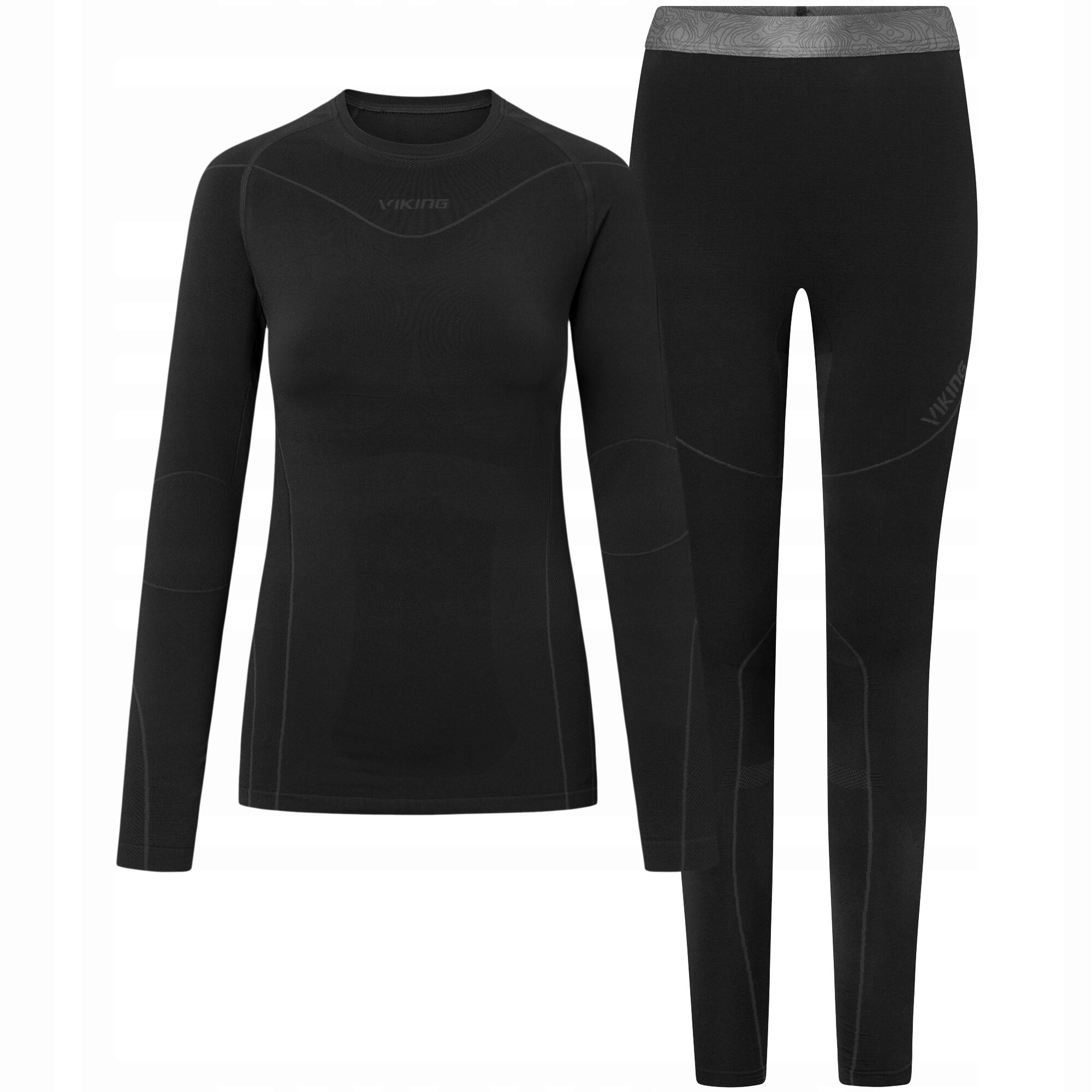 Bielizna termiczna damska Viking Set Gaja Lady Bamboo L włókno bambusa