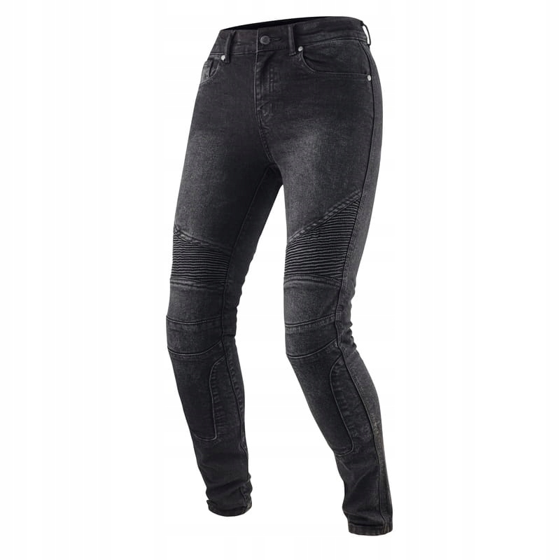 SPODNIE JEANS REBELHORN VANDAL LADY DENIM WASHED BLACK [Rozmiar D28/30]