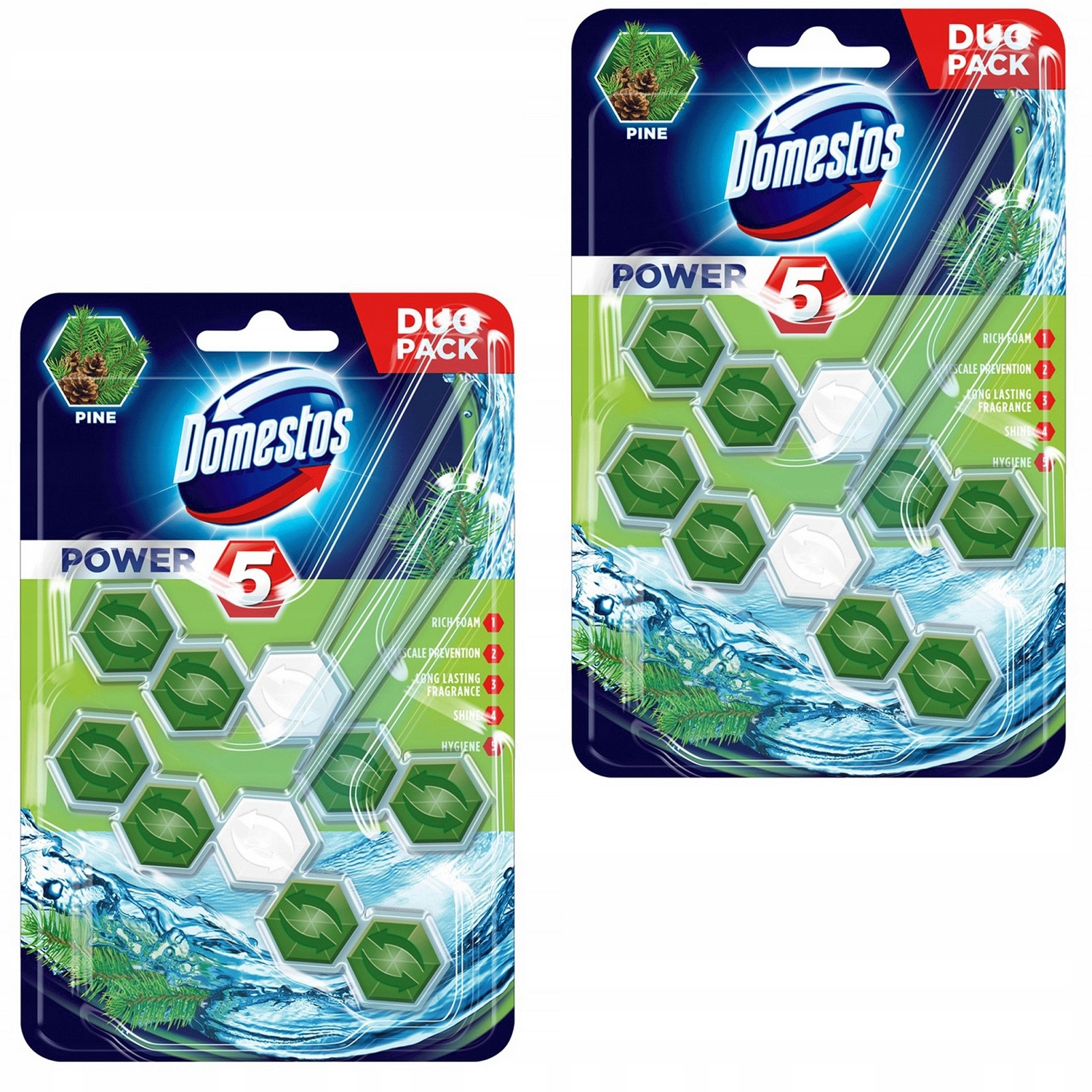 

Domestos Power 5 Pine Kostka Zawieszka do Wc 4x55g