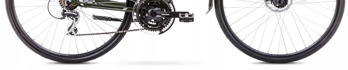 Romet Wagant 4 zielony / grafitowy 2023 Liczba biegów 21