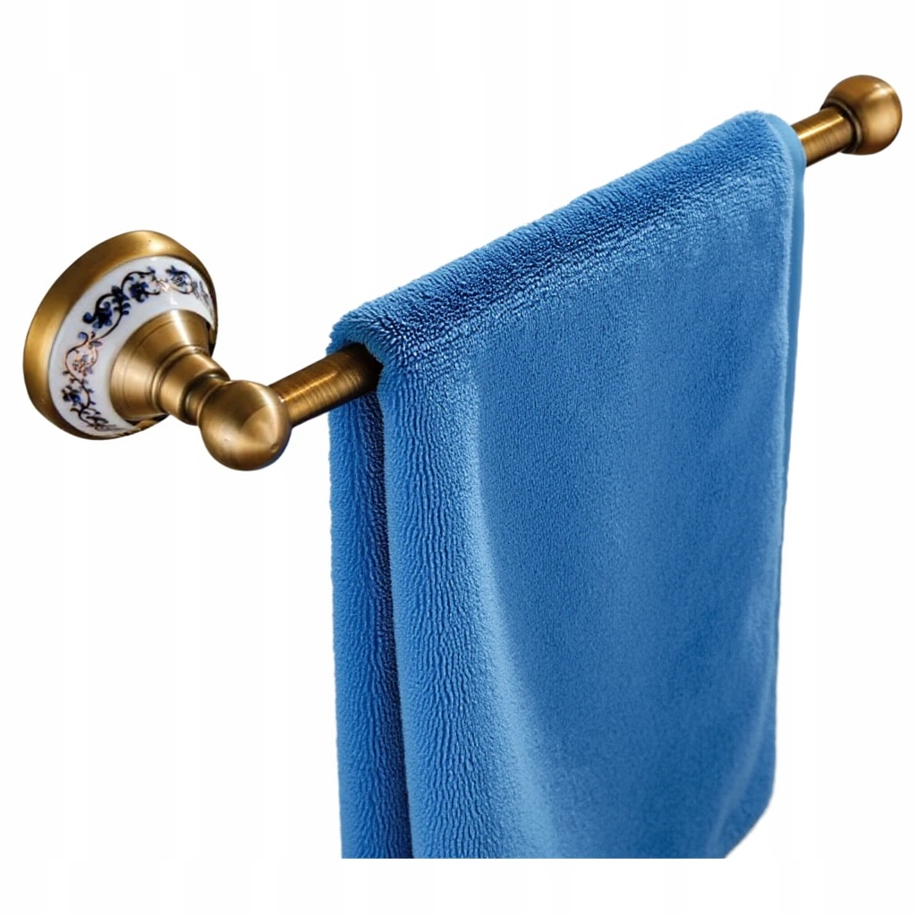 Nástěnný Věšák Na Ručníky Do Koupelny, Mosazný, Jednoduchý, Retro Styl