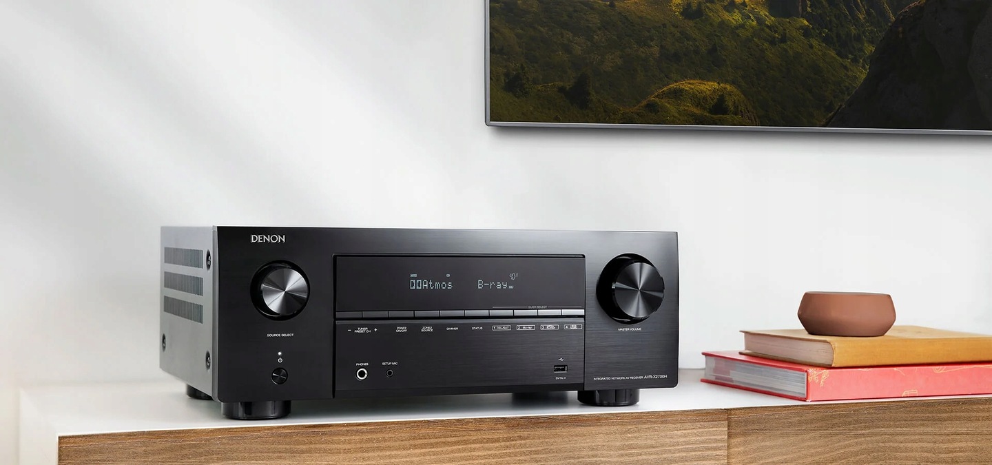 POLK AUDIO RESERVE KOMPLET KINA Z DENON AVR-X2700H Kolor czarny