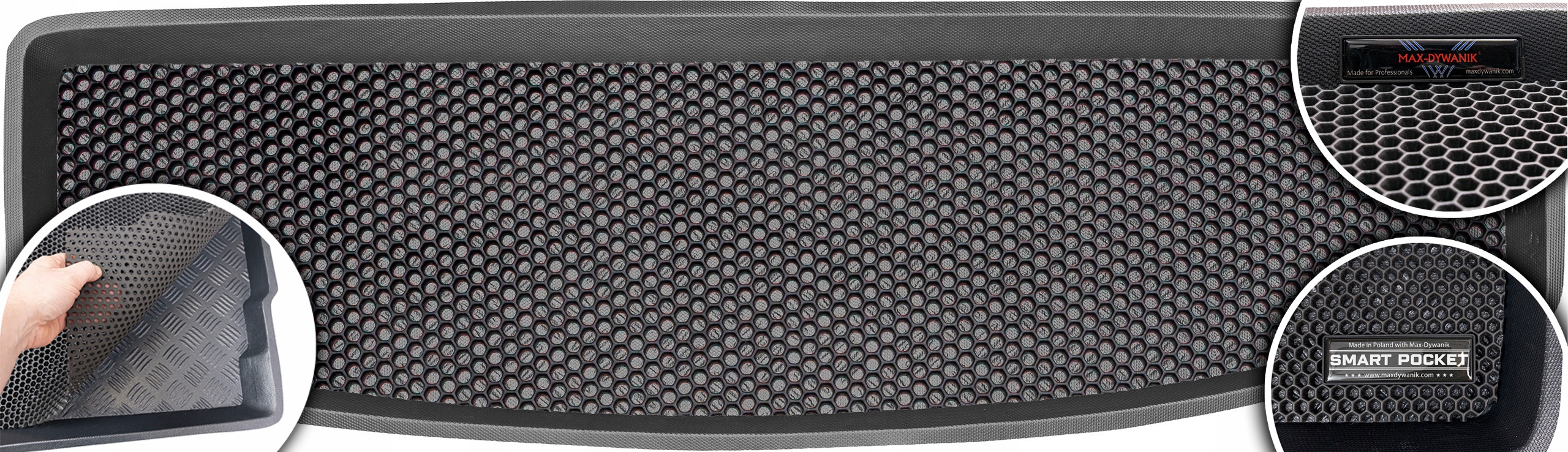 Ford S-Max II Van 2014-2019 Kufr s prolamovanou vložkou