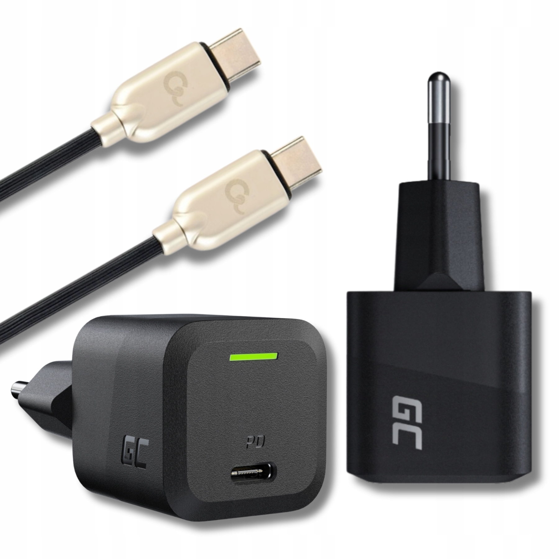 Ładowarka Sieciowa Usb-c 33W Szybkie Ładowanie Kabel Usb-c 1M