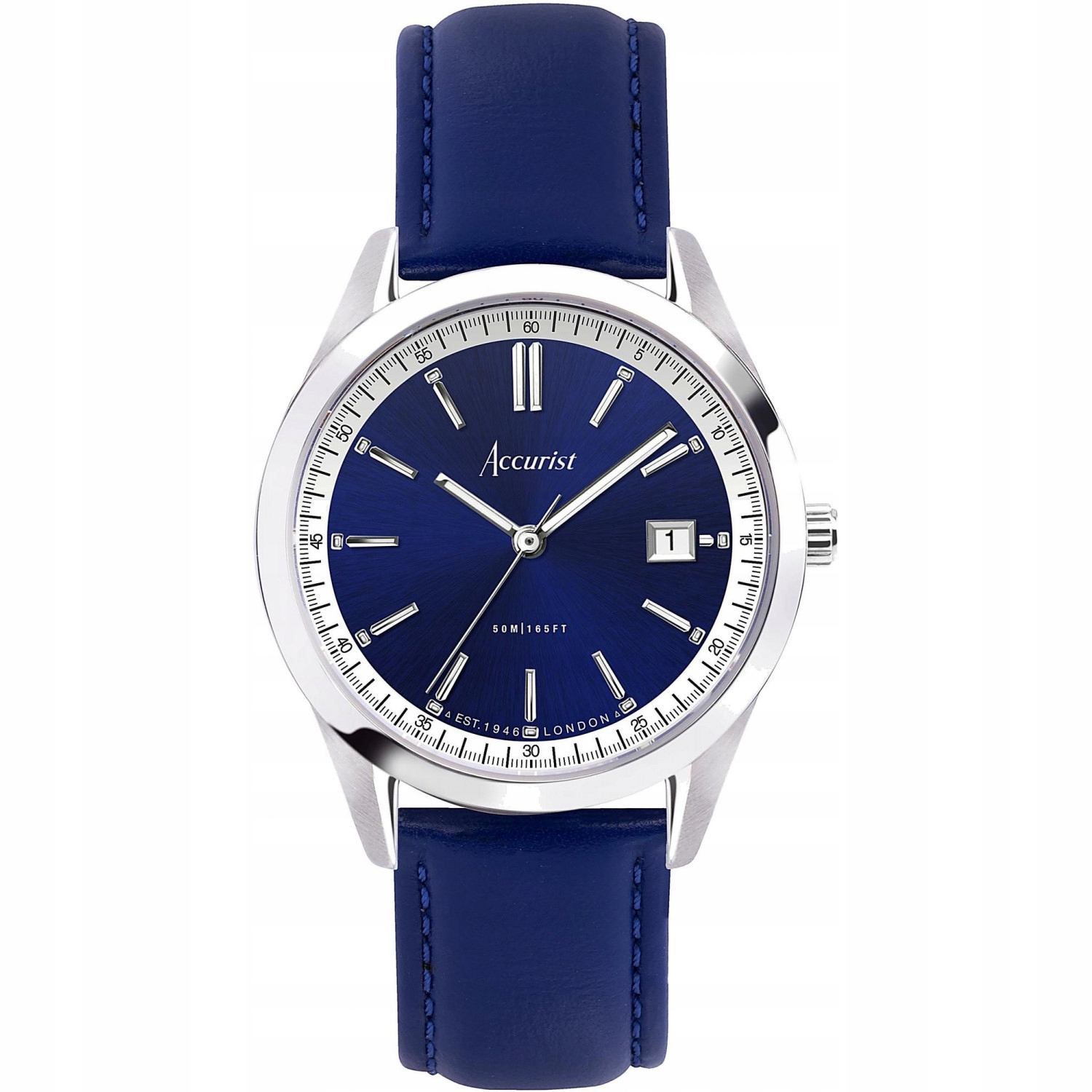 Pánské Hodinky Accurist 74010 modrý pásek