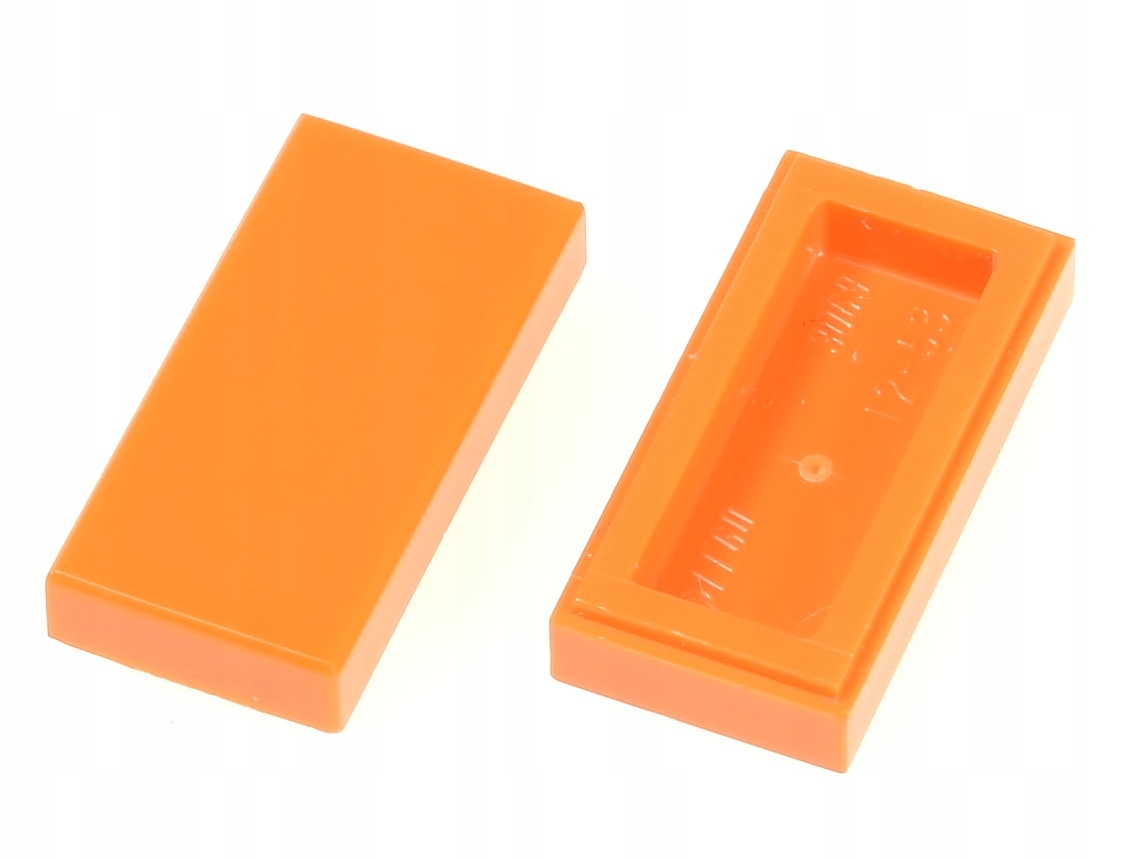 

Lego Płytka gładka 1x2 3069b pomarańczowa 2 szt.