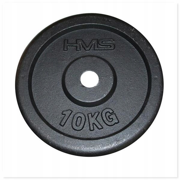 

Czarny Talerz 10kg Hms 31mm Obciążenie Żeliwny