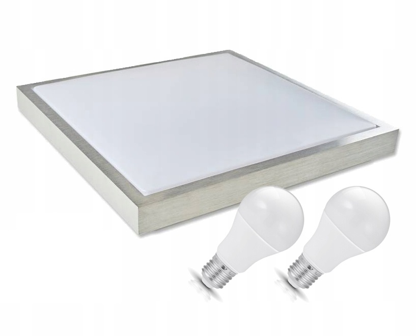 

Lampa Sufitowa Plafon Natynkowy Kinkiet Chrom +led