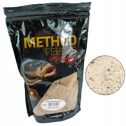 Zanęta method feeder Ready jaxon Białe Robaki