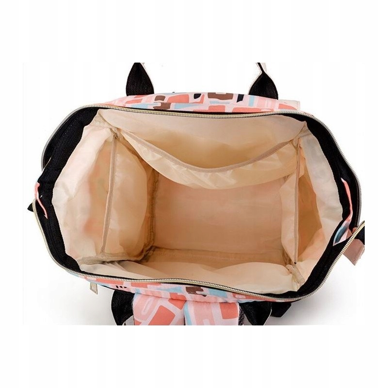 Taška Na Kočárek Organizér Batoh Pro Maminku Táta Univerzální Prostorné Vzory