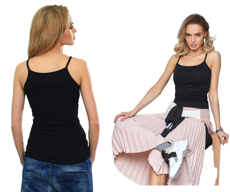 

Podkoszulka Latynka Top na cienkim ramiączku L/XL